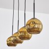 Ripoll hanging light, globe light, pendant light gold, 4-light sources