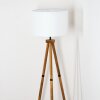 Soungou floor lamp Dark wood, black, 1-light source