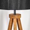Soungou floor lamp Dark wood, black, 1-light source