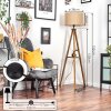 Soungou floor lamp Dark wood, black, 1-light source