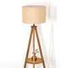 Soungou floor lamp Dark wood, black, 1-light source