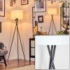 Soungou floor lamp black, 1-light source