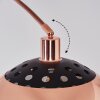 Baloca floor lamp, Arch lamps copper, black, 1-light source