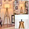 Soungou floor lamp brown, Ecru, black, 1-light source