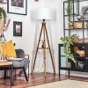 Soungou floor lamp brown, Ecru, black, 1-light source