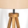 Soungou floor lamp brown, Ecru, black, 1-light source