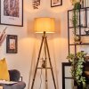 Soungou floor lamp brown, Ecru, black, 1-light source