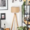 Soungou floor lamp Ecru, black, 1-light source