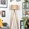 Soungou floor lamp Ecru, black, 1-light source