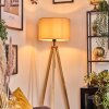 Soungou floor lamp Ecru, black, 1-light source