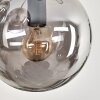Gastor ceiling light, globe light Smoke-coloured, 9-light sources