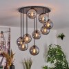 Gastor ceiling light, globe light Smoke-coloured, 9-light sources