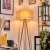 Soungou floor lamp Light wood, white, 1-light source
