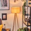 Soungou floor lamp Light wood, white, 1-light source