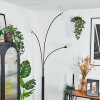 Nikkala floor lamp black, 3-light sources
