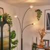 Nikkala floor lamp black, 3-light sources