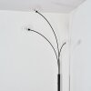 Nikkala floor lamp black, 3-light sources