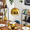 Koyoto hanging light, globe light, pendant light gold, black, 1-light source