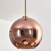 Koyoto hanging light, globe light, pendant light gold, black, 1-light source