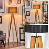 Soungou floor lamp Ecru, black, 1-light source