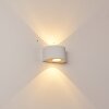 WINDHOEK Outdoor Wall Light LED white, 2-light sources
