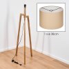 Soungou floor lamp Ecru, black, 1-light source