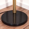 Sabadim floor lamp brass, black, 3-light sources