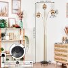 Ramila floor lamp brass, black, 3-light sources