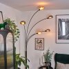 Nikkala floor lamp black, 5-light sources