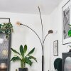Nikkala floor lamp black, 3-light sources