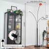Nikkala floor lamp black, 3-light sources