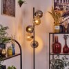 Koyoto floor lamp 31 cm Amber, Smoke-coloured, 5-light sources