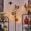 Koyoto floor lamp 31 cm Amber, Smoke-coloured, 5-light sources