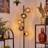 Koyoto floor lamp 31 cm Amber, chrome, Smoke-coloured, 5-light sources