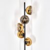 Koyoto floor lamp 31 cm gold, clear, 5-light sources