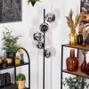 Koyoto floor lamp 31 cm chrome, Smoke-coloured, 5-light sources
