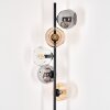 Ripoll floor lamp Amber, clear, Smoke-coloured, 5-light sources