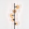Ripoll floor lamp Amber, 5-light sources