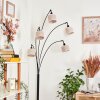 Bassagoda floor lamp black, 5-light sources