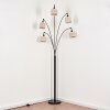 Bassagoda floor lamp black, 5-light sources
