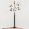 Granja floor lamp black, 5-light sources