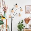 Cavaca floor lamp black, 5-light sources
