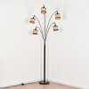 Ramila floor lamp black, 5-light sources