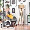 Soungou floor lamp Ecru, black, 1-light source