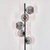 Ripoll floor lamp Smoke-coloured, 5-light sources