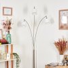 Bassagoda floor lamp matt nickel, black, 3-light sources