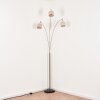Bassagoda floor lamp matt nickel, black, 3-light sources