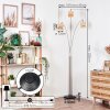 Cavaca floor lamp matt nickel, black, 3-light sources