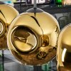 Ripoll hanging light, globe light, pendant light gold, 4-light sources