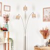 Bongal floor lamp matt nickel, black, 3-light sources